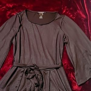 Women's Classy Black Top with Ruffles